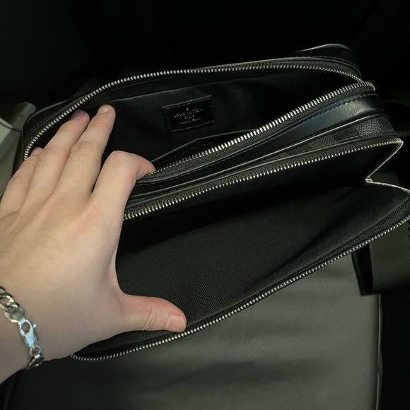 Men’s LV Louis Vuitton bag Damier Graphite Trocadero Messenger MM - Picture 6 of 7